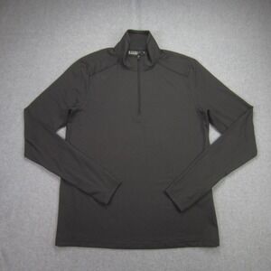 5.11 Tactical 1/4 Zip Pullover Mens Small Gray PT-R Physical Training Ready